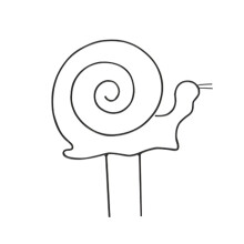 Tuinrek van ijzer in de vorm van een dier, plantensteun, metalen tuinrek voor klimplanten, accessoires