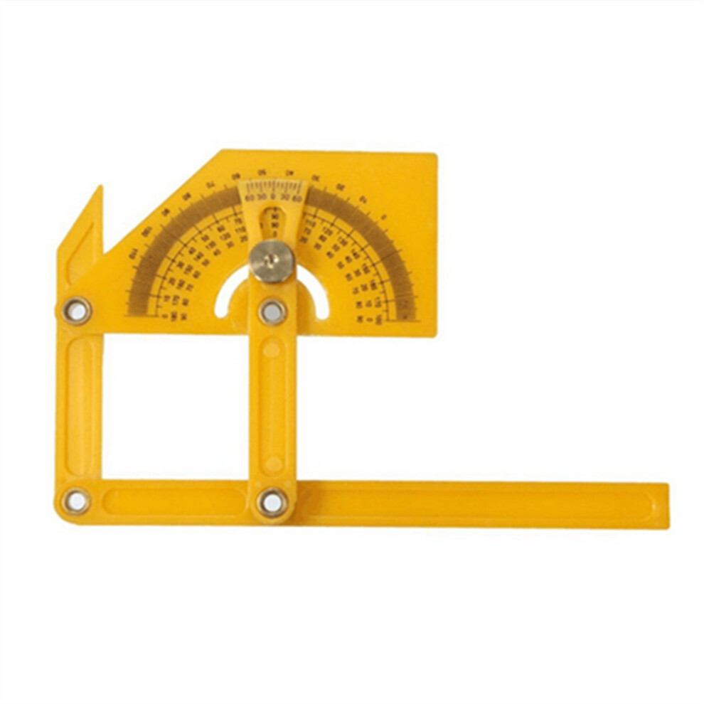 Precise Protractor Angle Finder Woodworking Goniometer 0-180 Degree Angle Ruler Gauge Measuring Tool 3081084492957
