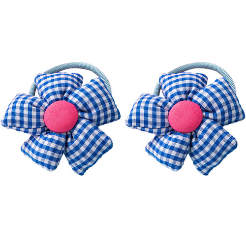 Λαστιχάκια μαλλιών Gingham για κορίτσια, αντιολισθητικά κλιπ αλιγάτορα με κλείσιμο