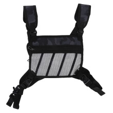 Outdoor Gardening Bag Running Backpack Vest Bag Storage Bag for Man Woman RunningBlack Camouflage