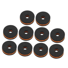 10pcs Non Slip Cymbal Felt Pads for Drum Set Hi Hat Crash Drum Cymbal Accessories