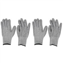 2pairs Waterproof Gardening Gloves Cut Resistant Reusable Working Protective Gloves