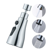 3 Functions Spray Head 360Swivel Faucet Spayer Head G1/2 Water-saving Sink Aerator for Kitchen Faucet Replacement Spray Head Polished Finished