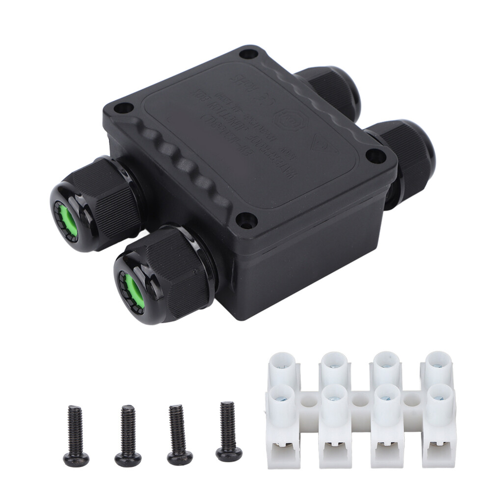 Ip68 Waterproof Junction Box 10Â14Mm Professional 4 Way Electrical Junction Box For Underwater Engineering Outdoor 3060566641953