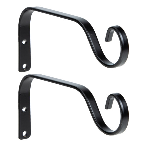 2Pcs Iron Wall-Mounted Hanging Hooks For Flower Pots 2