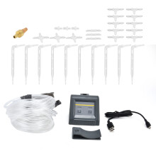 Drip Irrigation Kit Smart Irrigation Timer Garden Watering Timer with Wifi Connection Automatic and Manual Mode for Garden