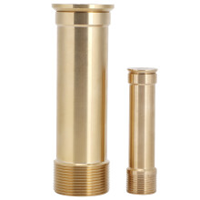 Double Layer Trumpet Type Brass Fountain Nozzles Pool Pond Spray Head for Garden Landscape1.5in DN40