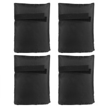 4pcs Faucet Protector Outdoor Tap Cover Antifreeze Protective Sleeve Insulated PipeBlack
