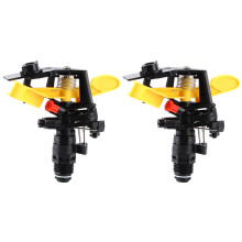 2Pcs Male Thread G1/2 Garden Lawn Rotating Irrigation Sprinkler Watering Sprayer Nozzle