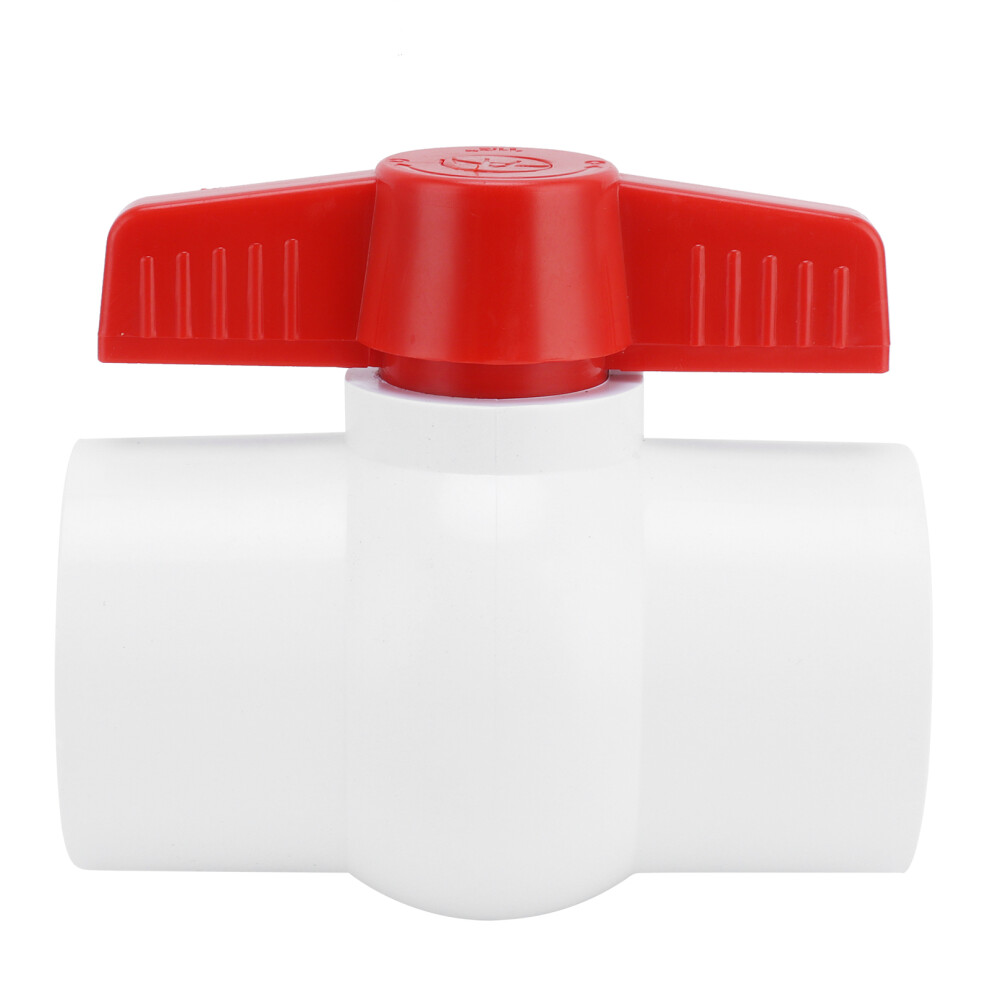 Pvc Ball Valve Shut Off Valve Water Pipe Fitting For Garden Irrigation Aquaculture Sprinkler(Dn40 ) 3640758150571