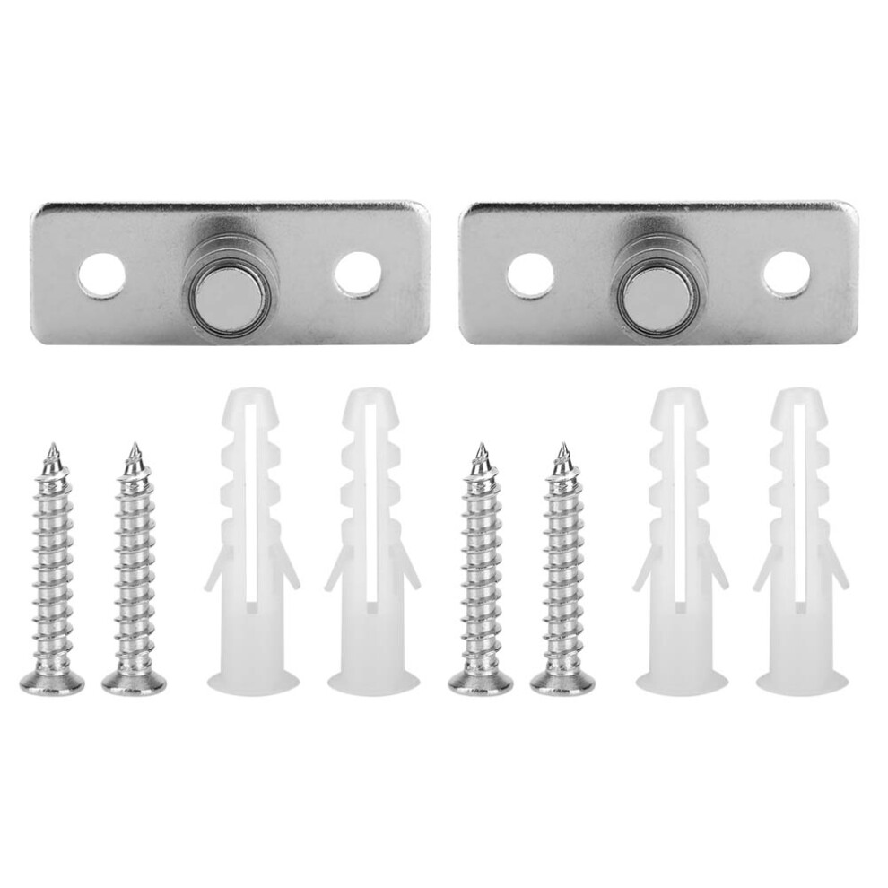 2Pcs Stainless Steel Barn Door Roller Floor Guide Sliding Door Hardware Accessories 3486252672023