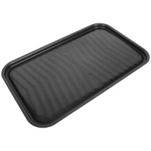 1 stück eisen grillplatte, tragbare pfanne für bbq