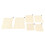 6Pcs Drawstring Storage Bag Cotton Mesh Waste Food Bag Single Side Drawstring Mesh Drawstring Pocket 1