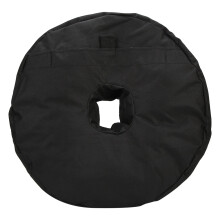 Saco de areia portátil de 38 cm para barraca, base de guarda-sol e suporte de areia para praia ao ar livre.