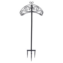 Support de tuyau d'arrosage, support de rangement suspendu pour pelouse et cour extérieures