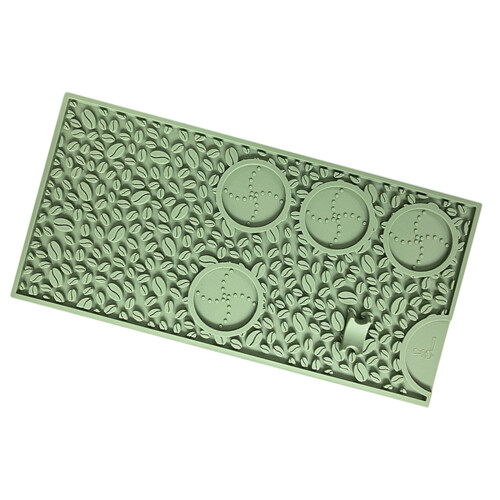 Large Brewing Grade Tamping Mats For Stable Espressos-Green