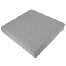 Household Square Soft Yoga Floor Cushion Removable Washable Meditation Mat CushionDark Gray 40 x 40 x 6cm (L x W x H)