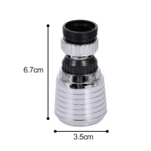LED Water Faucet Light Water Stream Movable Water Faucet RGB Colors Changing Temperature Control Water Faucet Tap for Kitchen Bathroom