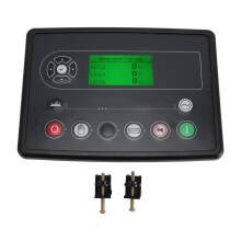 Diesel Generator Controller Module Supports PLC Function 8 to 35V 6110MKIII Manual Self Start Electronic Generator Controller Control Panel