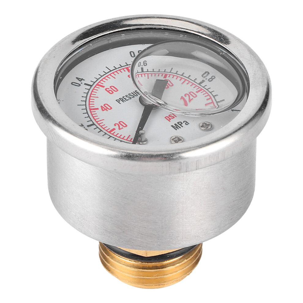 G1/2 Dn15 Y40 Axial Direction Pointer Pressure Guage With Double Scale Agricultural Accessory 3033671738375