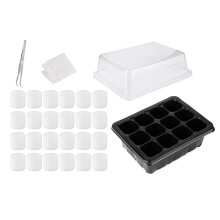 Greenhouse Hydroponics Seed Germination Tray Fruit Vegetable Flowers Seedling Tray Nursery Pots