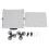 Foldable Utility Cart Multifunctional High Carrying Capacity Folding Portable Rolling Crate 1