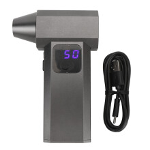 Jet Dry Blower 130.000 tpm met LED-display en verlichting, multifunctionele traploze snelheidsregeling, draadloze luchtblazer