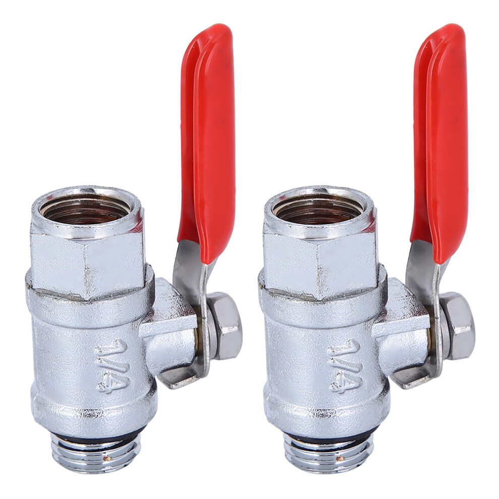 Dn10 G3/8In Stainless Steel Ball Valve Switch ShutâOff Valve Red Lever Handle Sprayer Parts 3342246252858