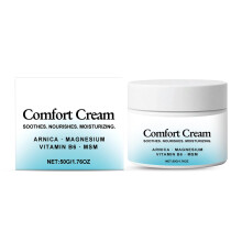 Moisturizing Cream with Arnica Magnesium Vitamin B6 MSM for Deep Hydration and Skin Comfort 1.76oz