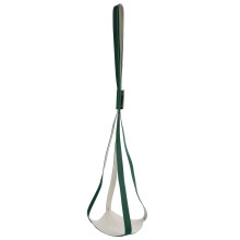 PU Leather Plant Hanger Planter Flowerpot Hanging Holder Home Decor Garden DecorationGreen Square Bottom