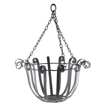 Wall Hanging Iron Hanging Basket Flower Basket Wall Decoration Hanging Flower Pot Rack