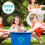5Pcs Green Recyclable Sign Stickers Self-Adhesive Trash Bin Decals 6