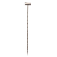 14 inch bodemsonde/vochtigheidsmeter, bodemmonstersonde van roestvrij staal, T-vormige handgreep voor tuin, planten en akkerbouw