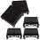 10 Pcs Plastic Square Shelf Stand For Tank Vase Display Plant Base 2