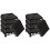 10 Pcs Plastic Square Shelf Stand For Tank Vase Display Plant Base 4