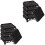 10 Pcs Plastic Square Shelf Stand For Tank Vase Display Plant Base 5