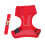 1Set Durable Red Chicken Harness Leash Hen Walking Rope Pet Accessory 4