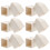 50pcs Fence Post Cap Plastic Fence Protector Replacement Column 8