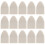 50pcs Fence Post Cap Plastic Fence Protector Replacement Column 10