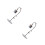 2Pcs Light Grey Iron Hanging Rack with Bird Cage for Desktop Decor 8