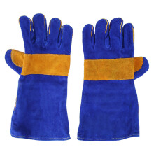 High Temperature Resistant Cowhide Welding Work Gloves for Gardening Maintenance Warehouse