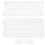 4Pcs Transparent Straw Case Plastic Storage Box For Travel 2