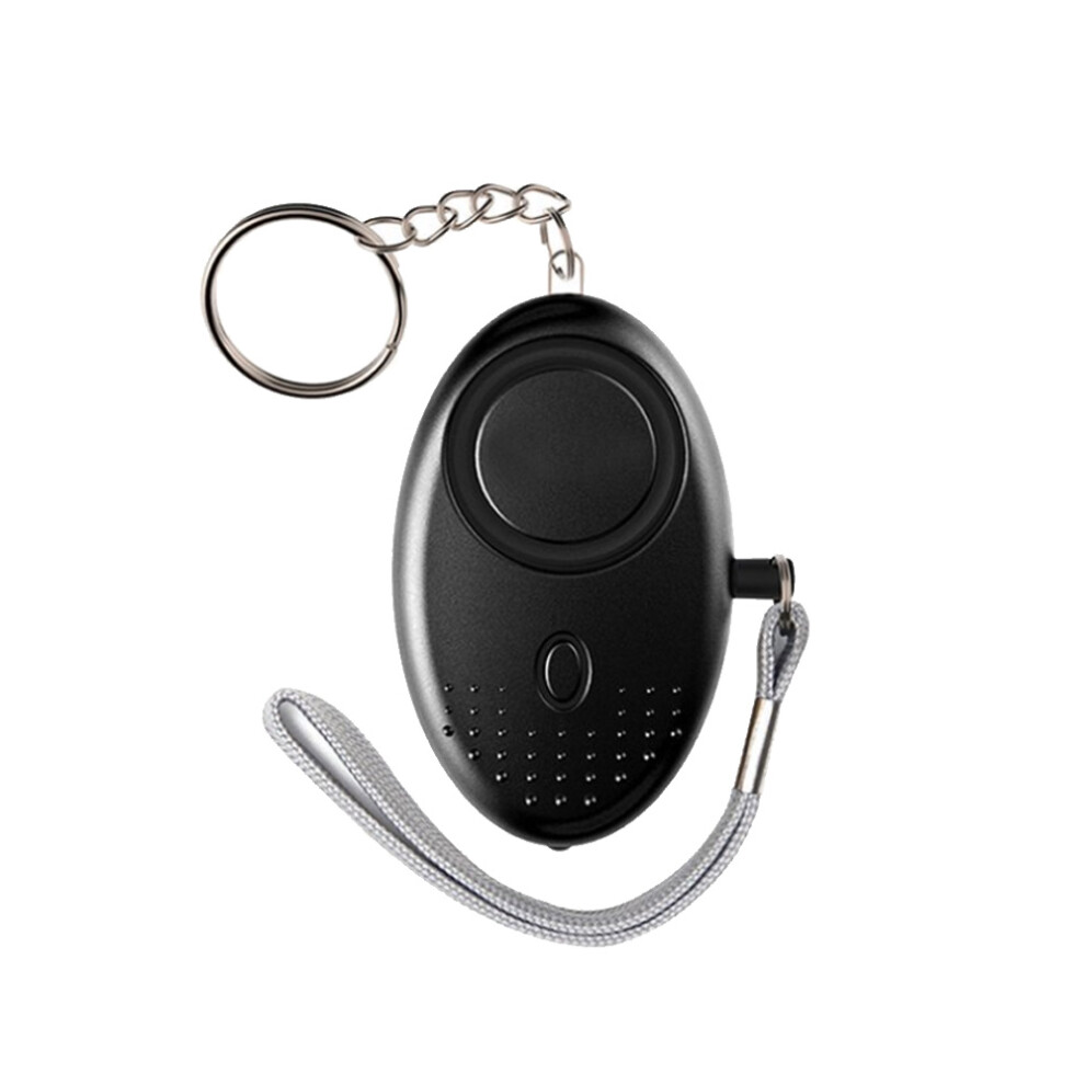 Personal Alarm 120-130Db Safe Sound Emergency Self-Defense Security Alarm Keychain Led Flashlight For Women Girls Kids Elderly Explorer, Black, 1 Pack 3292207642689