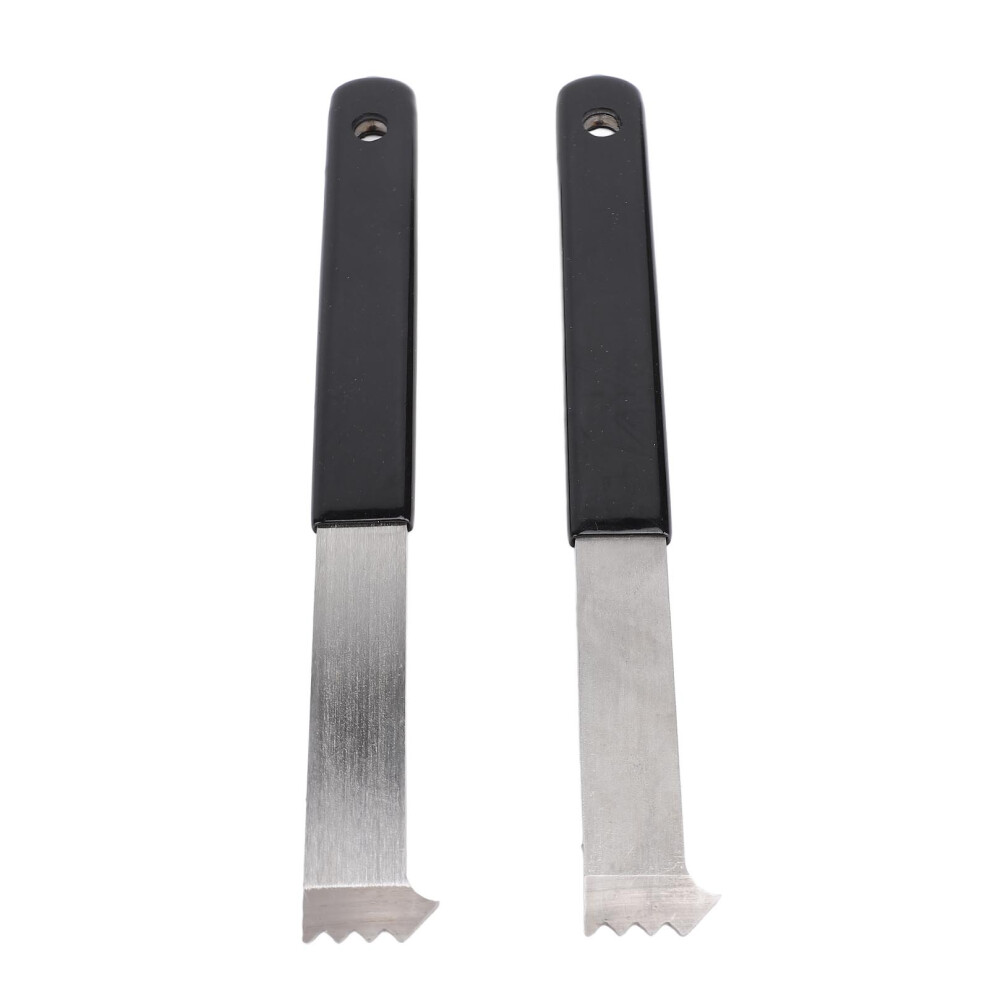 2Pcs Paver Puller Paver Extractor Tool With Joint Scraper Micro Teeth Gripper Slots Paver Removal Tool For Garden Paver Brick Block Replacement 3075660126985