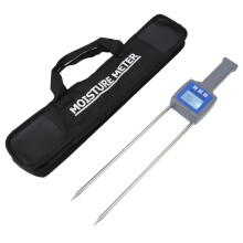 Houtvochtigheidsmeter, brandhoutvochtigheidstester met sonde, verlicht LCD-display, nauwkeurige meting voor houtbewerking en meubelmakerij