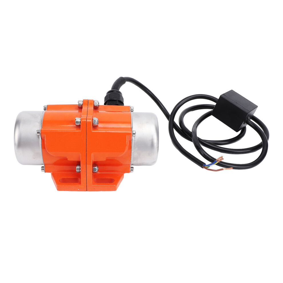 Concrete Vibrating Motor 3000Rpm Aluminum Alloy Ip65 Noiseless Electric Concrete Vibrator Motor For Shaker Table Sifters 80W 45Kg 0.32A 3005270520170