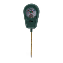 Medidor de solo 3 em 1 multifuncional: pH, fertilidade e umidade. Testador de solo portátil com sonda de cobre longa para jardim, fazenda e gramado.