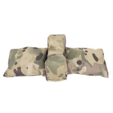 Bolsa de apoyo para armas de camuflaje, tela Oxford 600D, soporte estable, bolsa de arena amortiguadora para armas de entrenamiento.