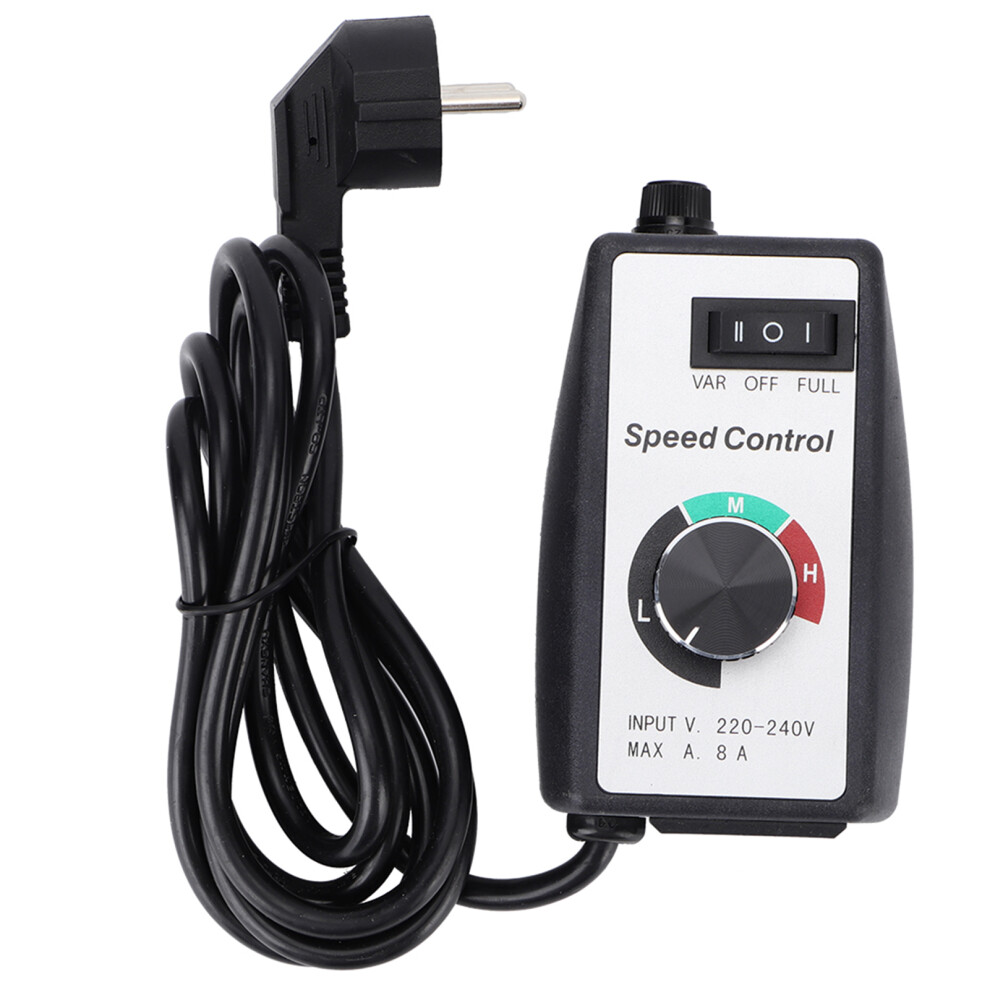 Universal Electronic Stepless Speed Controller Switch Governor For Motor Blower Duct Fan 3309844307120
