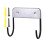 1Pc Black Stainless Hook Ironing Board Hanger Strong Storage Hook 6